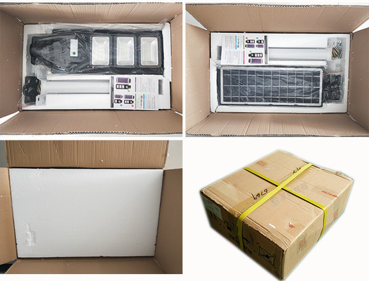 60W 90W 120W 300W All In One Solar Street Lighting with Lithium Iron Phoshpate Battery for Street Lighting