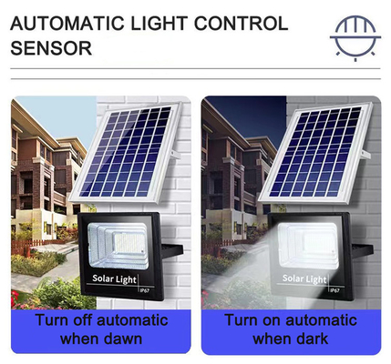 200W 300W 500W use solar energy lithium battery lifepo4 outdoor motion sensor flood light fixtures
