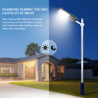 Aluminum Alloy Integrated Solar Street Light With LED Light Source
