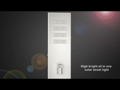 Chiếu sáng đường năng lượng mặt trời tự động 30W-200W với nhiệt độ làm việc -40℃-60℃
